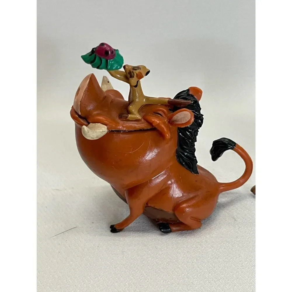 Lion King PVC Rafiki Meditating and Timon Pumba Disney Applause Cake Topper